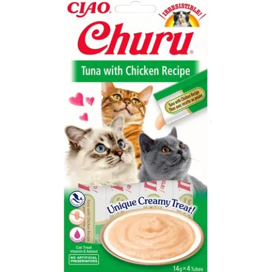 Churu Cat Tuna with Chicken 4 st