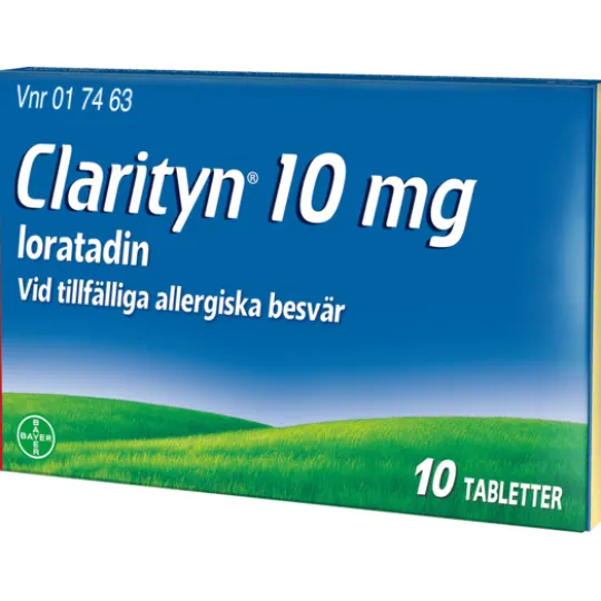 Clarityn 10 mg 10 styck tablett
