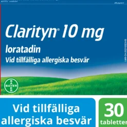 Clarityn 10 mg 30 tablett tablett