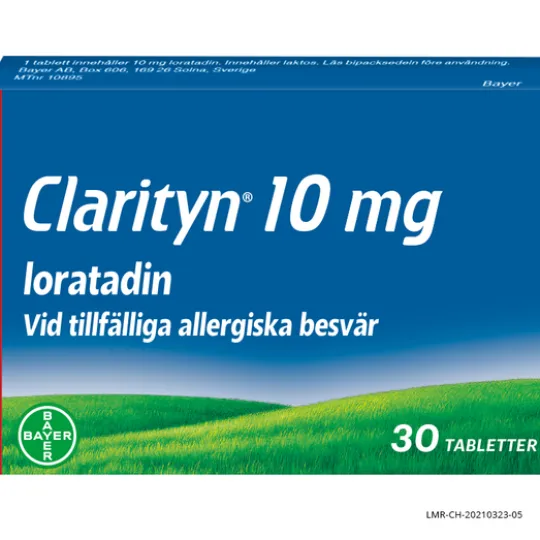 Clarityn 10 mg 30 tablett tablett