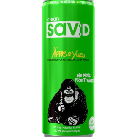 Clean sav:D Äpple/Yuzu 330 ml