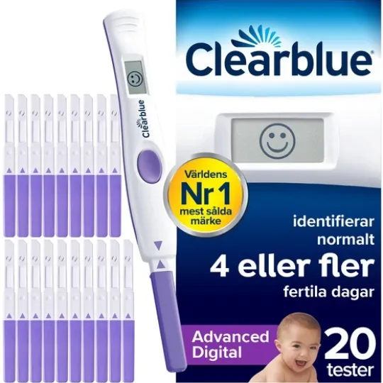 Clearblue Advanced Digitalt Ägglossningstest 20 st
