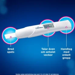 Clearblue Graviditetstest Trippelcheck & Datum