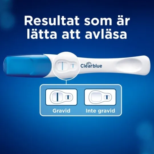 Clearblue Graviditetstest Trippelcheck & Datum