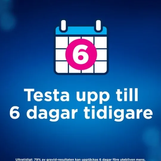 Clearblue Graviditetstest Trippelcheck & Datum