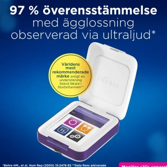 Clearblue Teststickor Till Advanced Fertilitetsmonitor