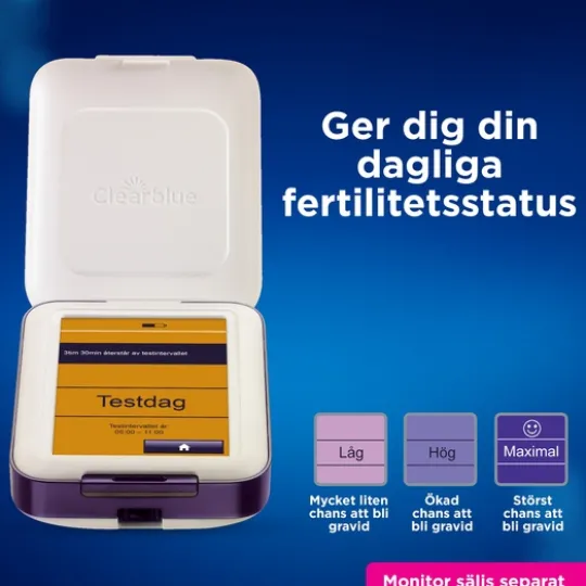 Clearblue Teststickor Till Advanced Fertilitetsmonitor
