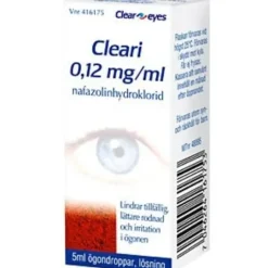 Cleari, ögondroppar, lösning 0,12 mg/ml 5 ml