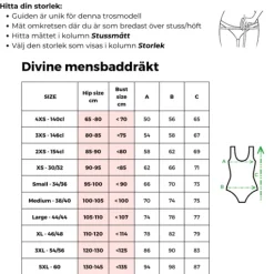 Comfydence Divine Baddräkt med mensskydd XL