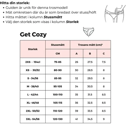 Comfydence Get Cozy Menstrosa Super M