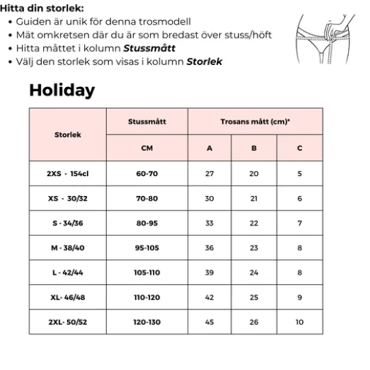 Comfydence Holiday Mensbikini XS