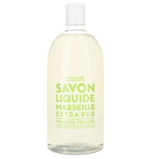 Compagnie De Provence Liquid Marseille Soap Refill Fresh Verbena 1000 ml