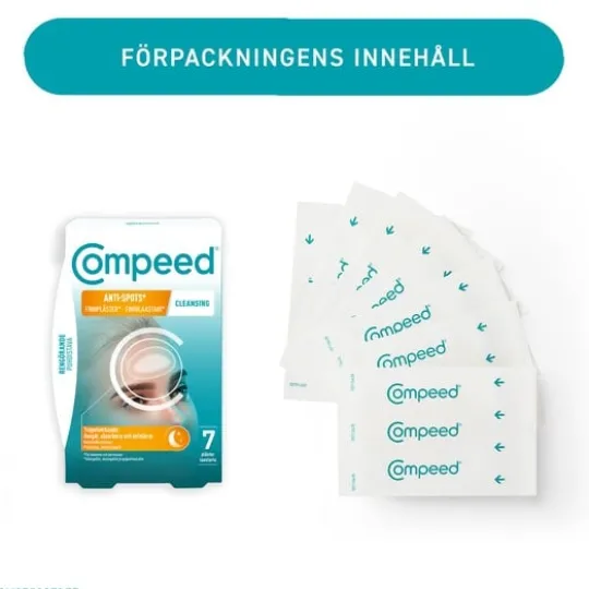 Compeed Finnplåster Cleansing 7 st