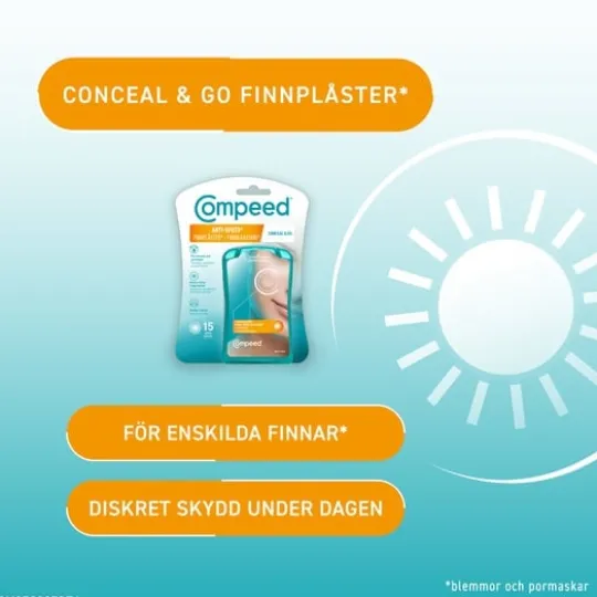 Compeed Finnplåster Conceal & Go 15 st