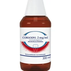 Corsodyl munhålelösning 2 mg/ml, 300 ml