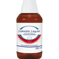 Corsodyl munhålelösning 2 mg/ml, 300 ml