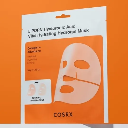 COSRX 5 PDRN Hyaluronic Acid Vital Hydrating Hydrogel Mask