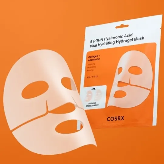 COSRX 5 PDRN Hyaluronic Acid Vital Hydrating Hydrogel Mask