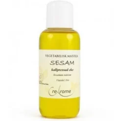 Crearome Ekologisk Sesamolja Kallpressad 100 ml