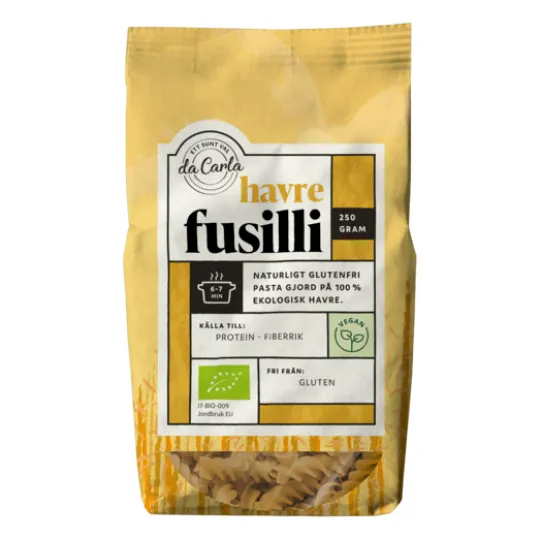 Da Carla Fusilli 100% Havre 250 g