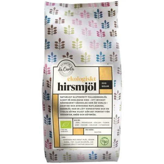 Da Carla Hirs Mjöl EKO 500 g