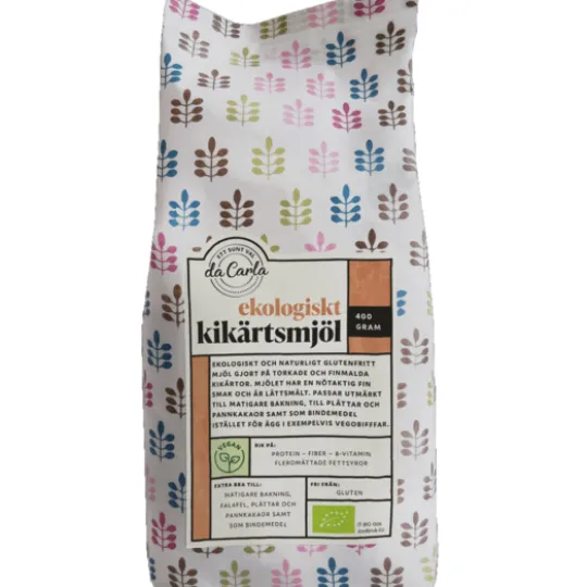 Da Carla Kikärtsmjöl 400 g