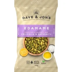 Dave & Jon´s Edamame Olivolja & Havssalt 100g
