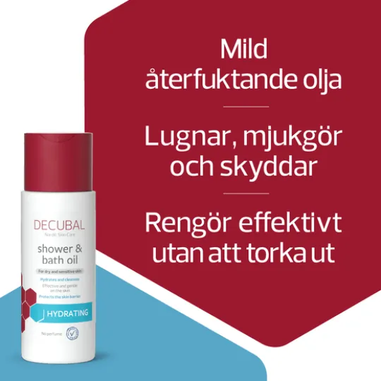 Decubal Hydrating Shower & Bath Oil 200 ml