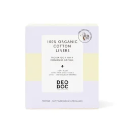 DeoDoc Trosskydd i 100 % Ekologisk Bomull 24 st