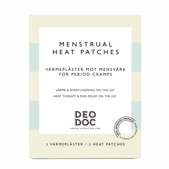 DeoDoc Värmeplåster vid menstruation