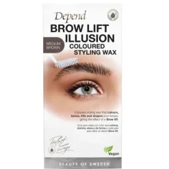 Depend Brow Lift Illusion Styling Wax Medium Brown 5 g