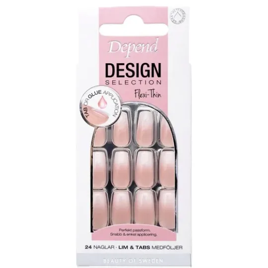 Depend Design Selection French Ombre Short Coffin