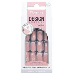 Depend Design Selection French Flower Blossom Short Coffin