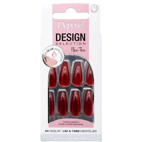 Depend Design Selection Ruby Red Almond