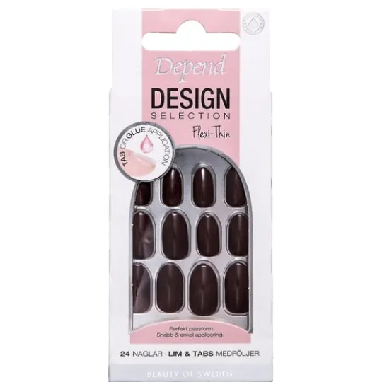 Depend Design Selection Warm Mocca Medium Oval 24 st