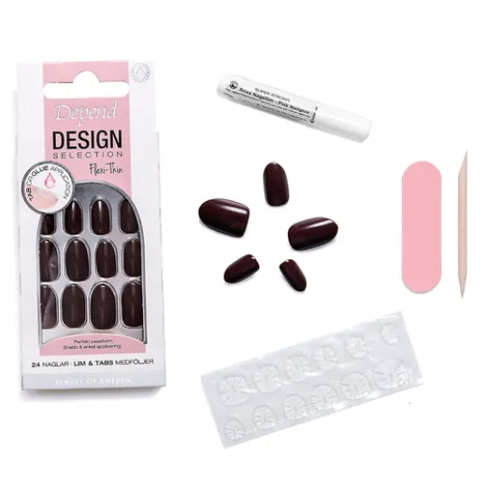 Depend Design Selection Warm Mocca Medium Oval 24 st
