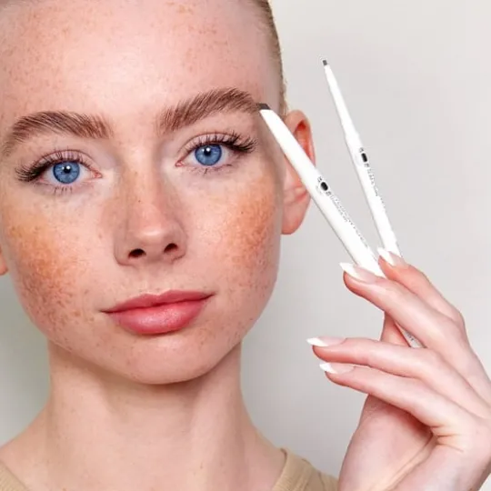 Depend Eyebrow Pencil Slim & Thin Medium Brown 4 g