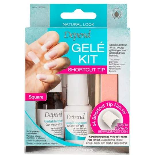 Depend Gelekit Natural Look Shortcut Tip 44 st