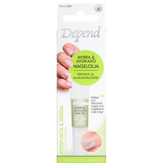 Depend Myrra & Avokado Nagelolja Tub 5 ml