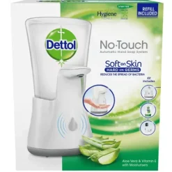 Dettol No Touch Startkit White Aloe Vera 250 ml