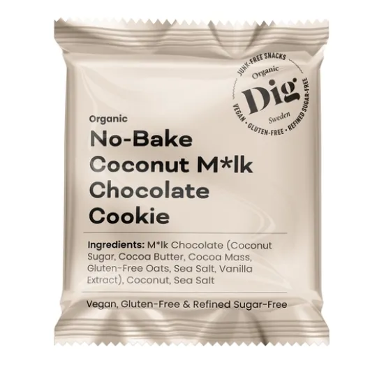 Dig No-Bake Coconut M*lk Chocolate Cookie 30 g