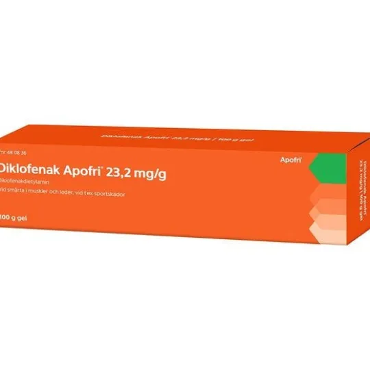 Diklofenak Apofri 23,2 mg/g 100 gram Gel
