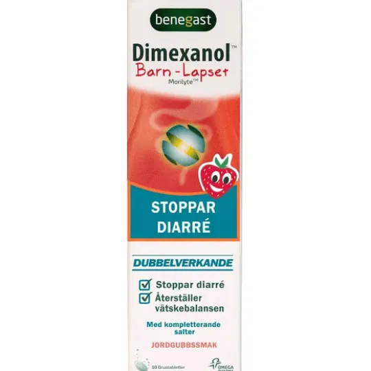 Dimexanol för Barn 10 Brustabletter