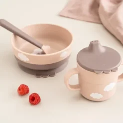 Done by Deer Foodie First Meal Set Happy Clouds Powder