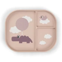 Done by Deer Foodie Uppdelad Tallrik Happy Clouds Powder