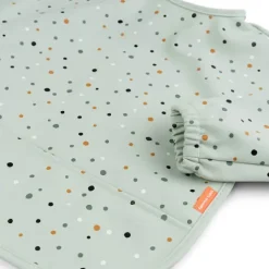 Done by Deer Långärmad Haklapp Happy dots Green