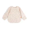 Done by Deer Långärmad Haklapp Happy dots Powder