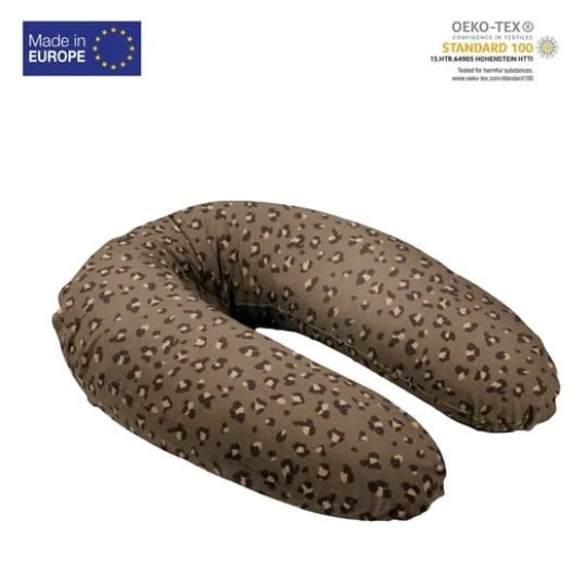 Doomoo Amning & Gravidkudde Mörk Leopard