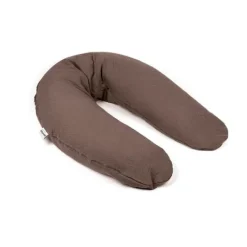 Doomoo Amnings-gravidkudde Muslin Choklad