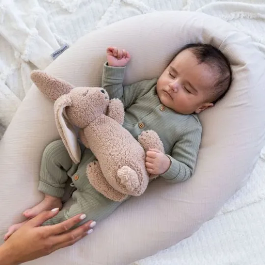 Doomoo Amnings- och Gravidkudde Muslin Beige